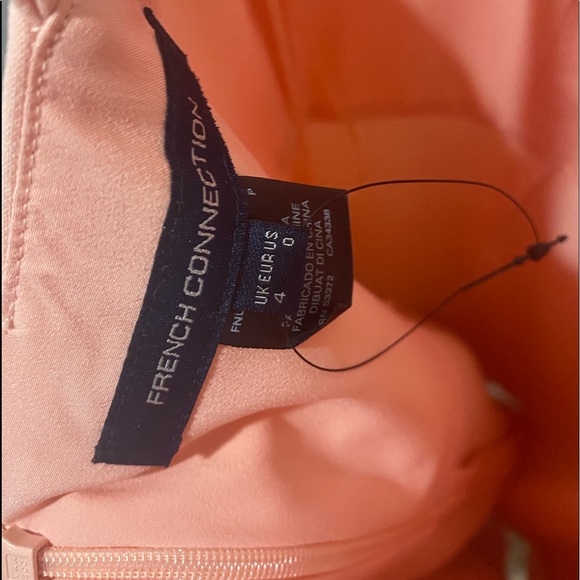 French Connection Whisper Ruffle Hem Dress - Picture 5 of 5